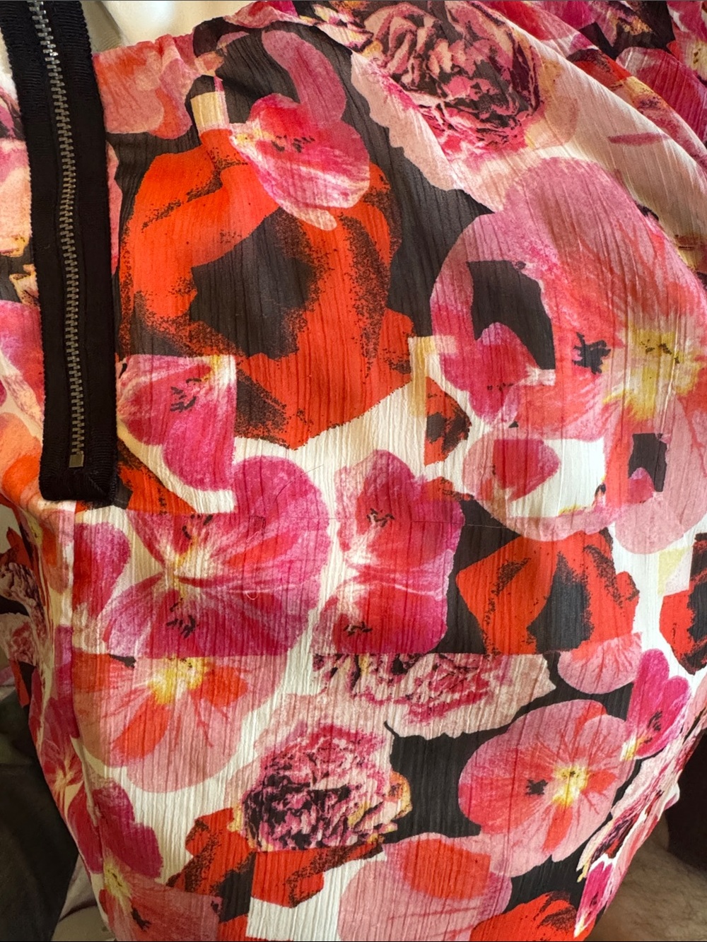 Sam Edelman Strapless Floral Maxi Dress in Pink and Red - Picture 11 of 11